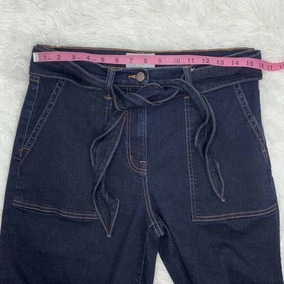 Guideboat Denim Co. Dark Wash Denim Wide Leg Jeans Size 8 - Picture 7 of 11